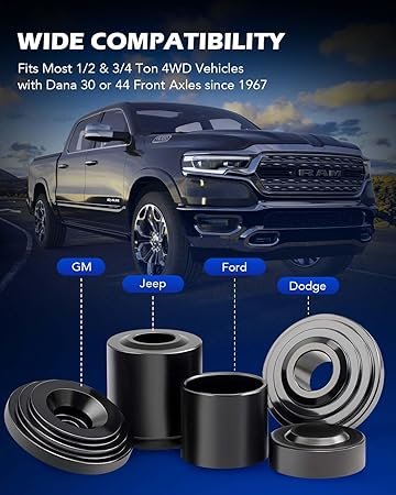 Orion Motor Tech Ball Joint Press Kit Heavy Duty Ball Joint Removal Tool Kit with 4x4 Adapters for Most 2WD and 4WD Cars and Light Trucks