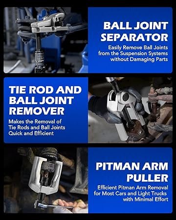 71NGhkSfVoL._AC_SY450_.jpg OMT 5in1 Ball Joint Separator Pitman Arm Puller Tie Rod End Tool Set for Front End Service Splitter Removal Kit RD06