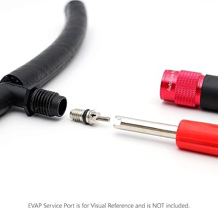 71o5ojOTlIL._AC_SX425_.jpg AutoLine Pro EVAP Service Port Adapter Superior Adaptor Connector Kit wValve Removal Tool for Smoke Leak Tester UltraDurable