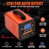 12V24V Car Battery Chargers Heavy Duty 020A Automatic Battery Maintainer with Auto Shutoffs Repair Winter Mode Smart Trickle Charger for Automotive Car Truck Motorcycle RV AGM Deep Cycle
