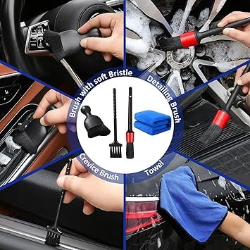 10pcs Windshield Cleaning Tool Inside Car Window Cleaner Wash Kit with 4 Reusable Microfiber Pads 1 Spray Bottle and Extendable Handle Interior Auto Glass Wiper Kit BlueGreen